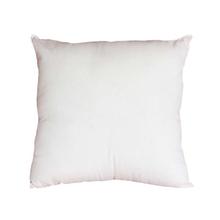 White Fiber Filled Cotton Cushion - 16" x 16"