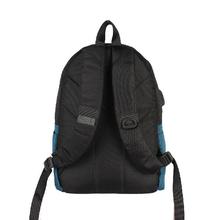 Yavie Dual Tone 19L Nylon USB Charging/Head Phone Port Casual Compatible Backpack-9031 With Free Bag Cover