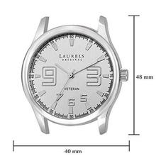 Laurels Veteran Analog Silver Dial Men's Watch - Lo-Vet-202