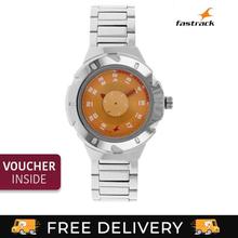 6157SM02 Orange Dial Analog Watch For Women