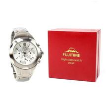 Fujitime M2902 Chronograph Silver Dial Watch For Men