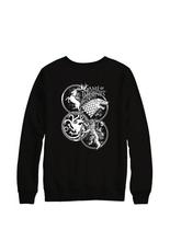 Game of Thrones Symbol Black Printed Sweatshirt