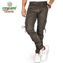 Virjeans Cotton Box Joggers (Zipper Bottom) (VJC 681) Olive