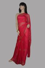 Pink color printed saree (NCSOPP30)