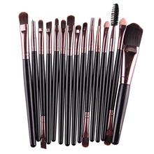 MAANGE Pro 15Pcs Makeup Brushes Set Eye Shadow Foundation