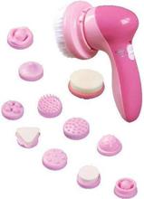 Pink 12 In 1 Face Massager And Cleanser