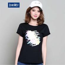 JeansWest BLACK T-Shirt For Women