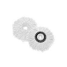 White Magic Spin Mop Micro Fibre Mop Head (2 Units)