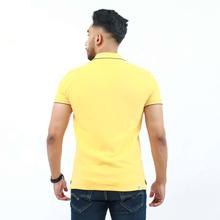 Being Human Yellow Polo T-Shirt For Men