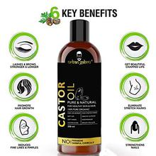 UrbanGabru Cold Pressed Castor Oil for hair growth, dry skin -100%