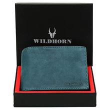 WILDHORN Blue Hunter Men's Wallet (WH2080)