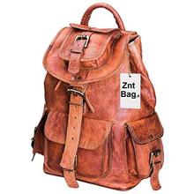 ZNT BAGS Real Hunter Leather Laptop Messenger Shoulder Bag