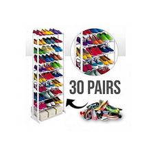 10 Tiered Shoe Rack Organizer (30 Pairs)