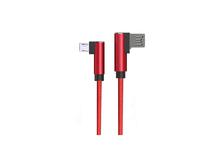 PTron Solero USB To Micro USB Data Cable – L Shape Sync Charging Cable For All Android Smartphones (Red)