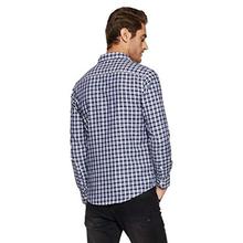 Diverse Men's Checkered Regular Fit Casual Shirt