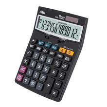 Deli 12 Digit Calculator-Black E1630