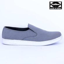 Caliber Shoes Grey Casual Slip On Shoes For Men - (332 SR)