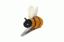 Yellow Honey Bee Felt Hair Clip For Girls