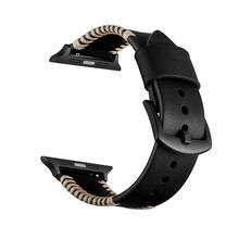 JINYA Style Leather Band For Apple Watch 42MM / 44MM Black