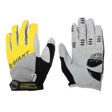 Giant Yellow/Grey Full Cycling Gloves For Men