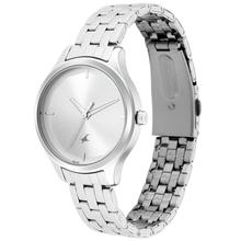 Fastrack Stunners - Silver Dial Analog Watch for Women 6248SM01