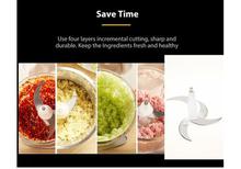 Household Electric Meat and Vegetable Grinder Chopper 3 L Capacity 2 Speed Switch Mode