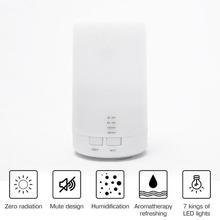 Mini Air Ultrasonic Humidifier USB Charging 5Color Led Night Light