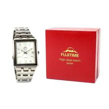 Fujitime M3510 Analog Stainless Steel White Dial Watch For Men