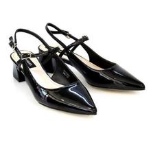 Shoe.A.Holics Charlene Ankle Strap Block Heels For Women - Black