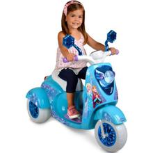 Rechargeable Battery Rideon Frozen Scooter For Kids