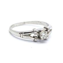 Party Wear 18K Gold Solitaire Diamond Ring For Women DRG-2371