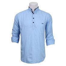 Men's Sky Blue Kurta Shirt