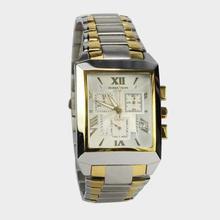 Romanson TM3571HM Silver/Golden Strap Chronograph Watch For Men