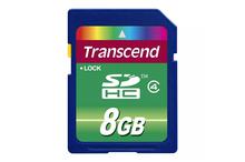 Transcend SDHC Class4 8GB Storage SD Card