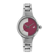 Fastrack Analogue Pink Dial Women's Watch-6134SM02