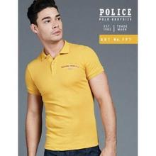 Police Fp7 Body Size Polo T-Shirt- Yellow