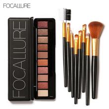 FOCALLURE 10 Colors Nuder Warm Eyeshadow Palette 8PCS