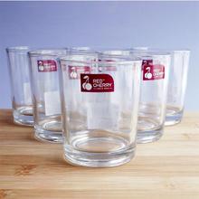 Whiskey Glass (Set of 6) Red Cherry- 70085