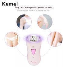 Kemei Km-290R Rechargeable Women Epilator Shaver