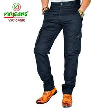 Virjeans Casual Multi Pockets Cotton (Twill) Cargo (Box) Pant (VJC 678)