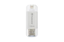 TRANSCEND JDG300S JetDrive Go Silver-128GB / Apple OTG Pen Drive