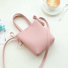 Korean Design PU Leather Shoulder Bag For Women