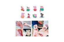 Peppa Pig Cute Cartoon Tattoo Sticker