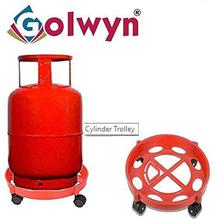 Golwyn® LPG Cylinder Trolley Easily Movable Stand with