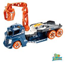 Hot Wheels Lights and Sounds Spinnin Sound Toy Crane Vehicle For Kids - DJC69