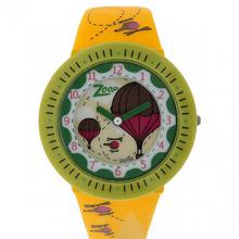 Titan Zoop Yellow Dial Analog Watch for Girls - C26007PP03