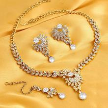 Sukkhi Blossomy Gold Plated Necklace Set For Women