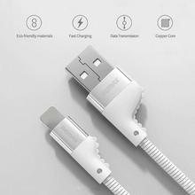 REMAX RC-108i TPE 8Pin 1m/3.3ft 2.1A Fast Charging Data Sync Charger Cable Wire Cord for iPhone