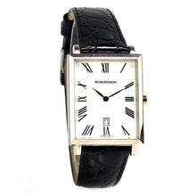 Romanson 5595 Leather Strap Analog Watch For Men