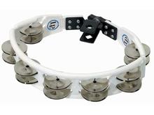 LP White Cyclops Mounted Tambourine - LP162